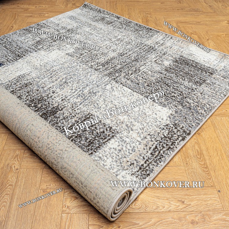 Серый Ковер Для Комнаты Арт 30050