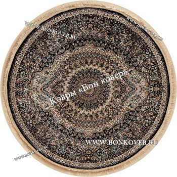 Восточный Ковер Для Гостиной Медальон Дизайн 28750 круг