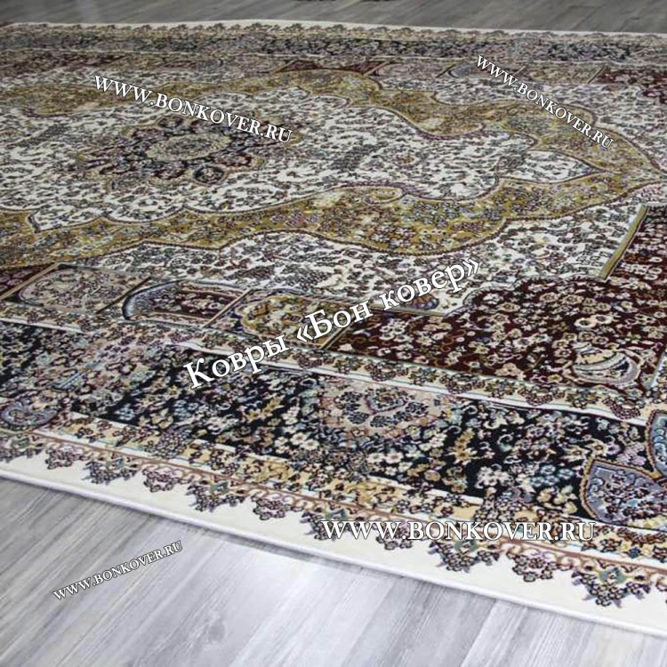 Восточный Ковер Для Гостиной Медальон Дизайн 28770
