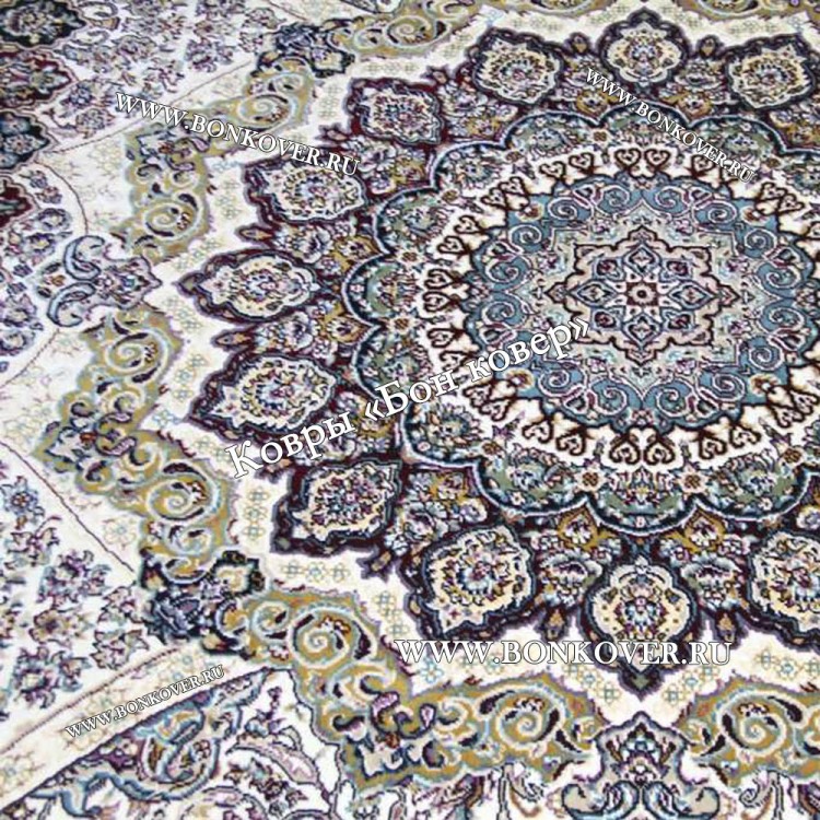 Восточный Ковер Для Гостиной Медальон Дизайн 28777