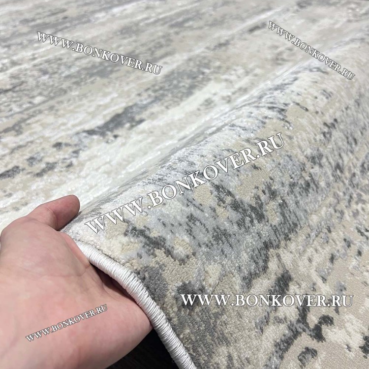 Ковер Турция Современный Дизайн 20 Серый Овал