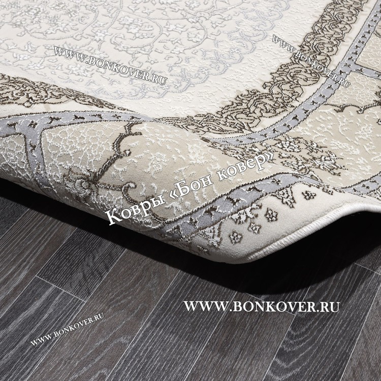 Ковер Для гостиной дизайн 185 Турция Бежевый Овал NN