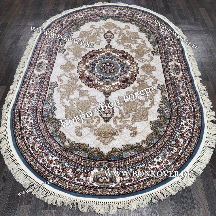 Турецкий Ковер С восточным Узором Дизайн 04 Овал