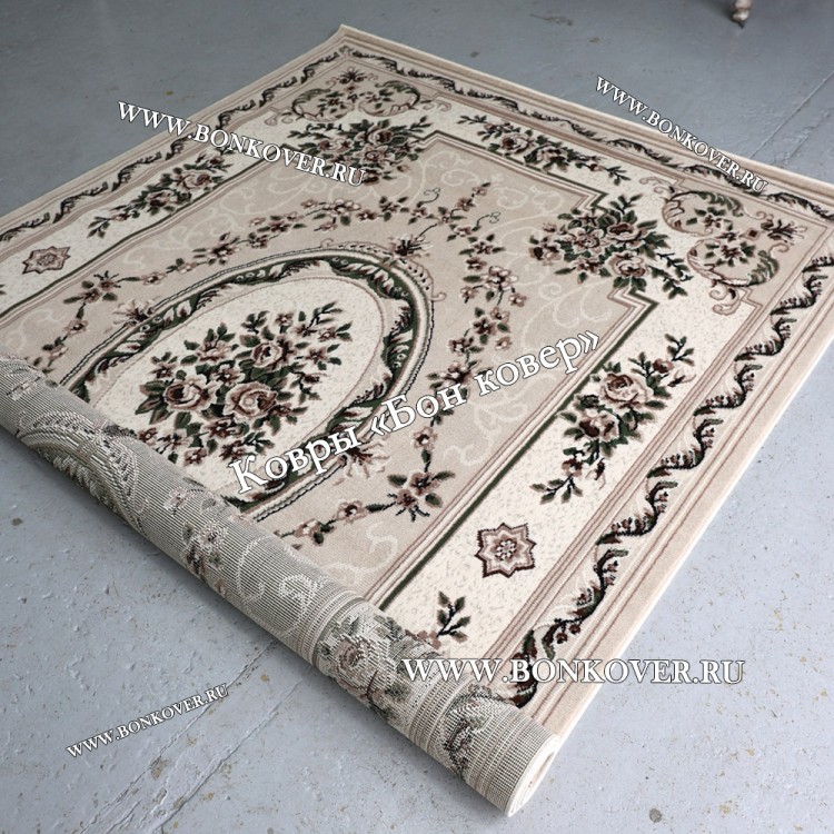 Ковер Лайт Карпет Дизайн 23887 Беж Прямоугольный