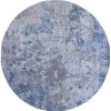 Турецкий Ковер Для Гостиной Дизайн 20 Синий Круг