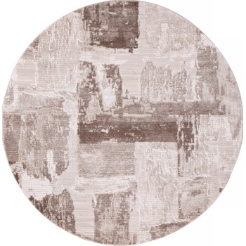 Ковер Armina 03710A BROWN / BROWN Круг